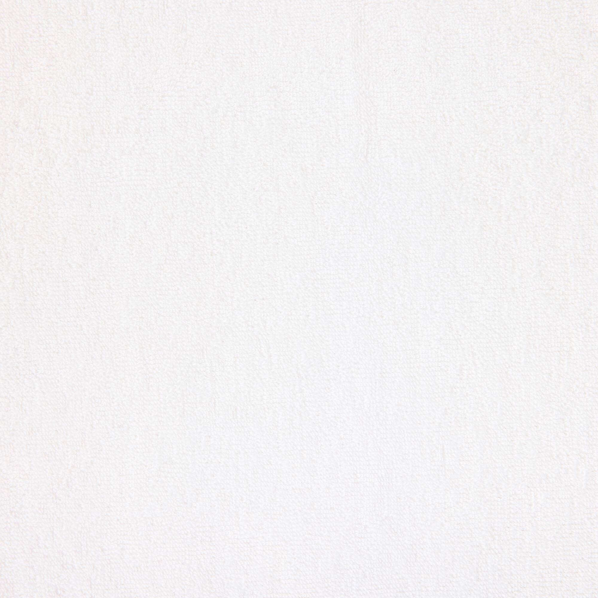 Camelot Fabrics White Terry Baby Knit Cotton Fabric